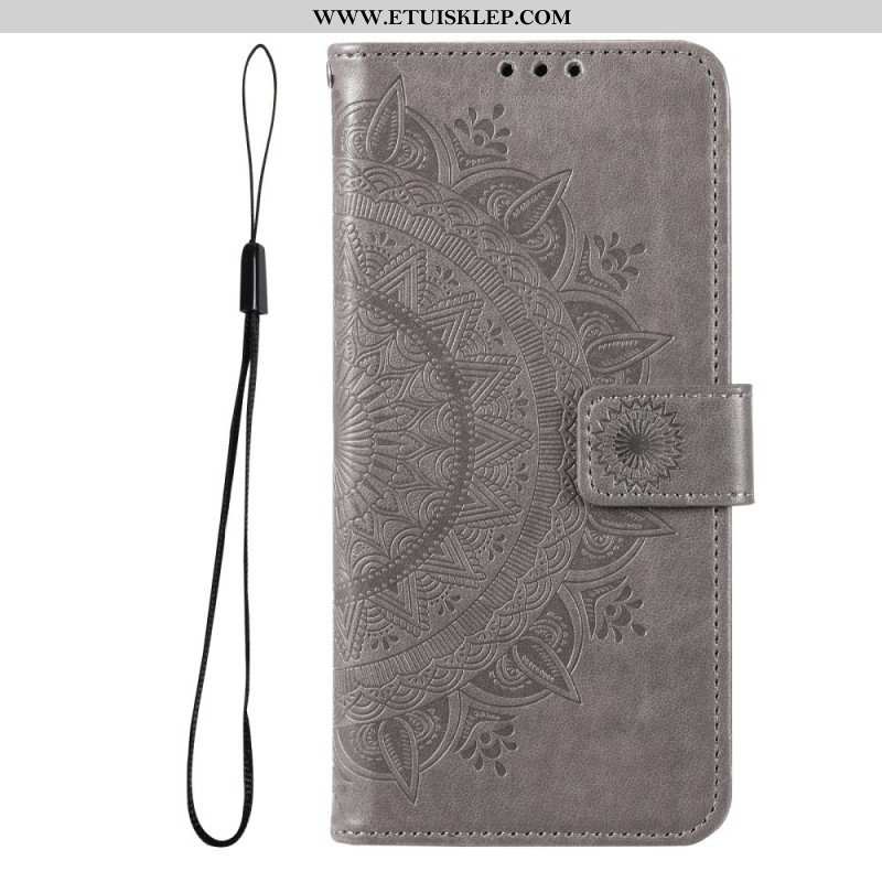 Etui Folio do Xiaomi Redmi Note 11 Pro Plus 5G Mandala Słońca